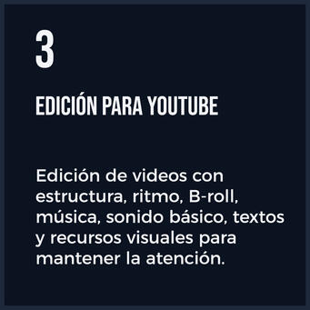 Edición para YouTube Edición para YouTube